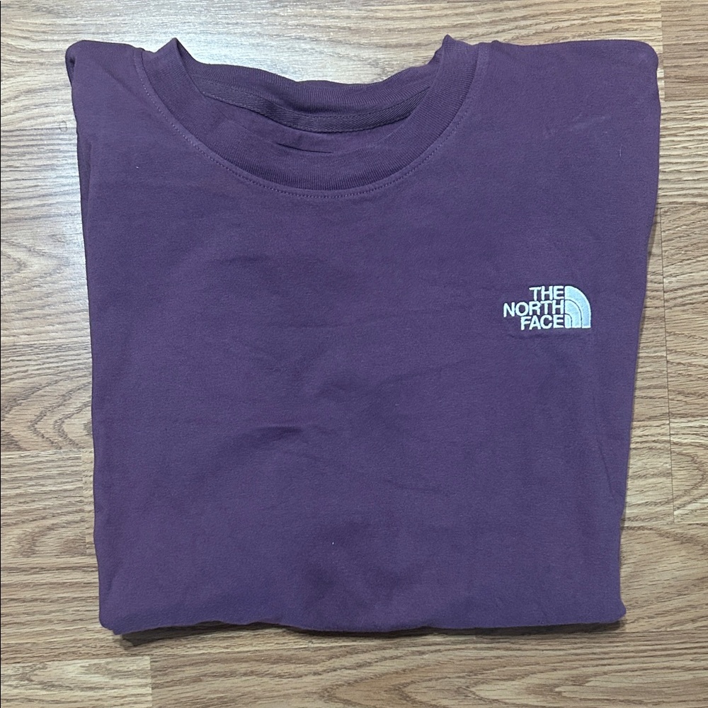 EUC The North Face Men's Short Sleeve Tee in Purple
